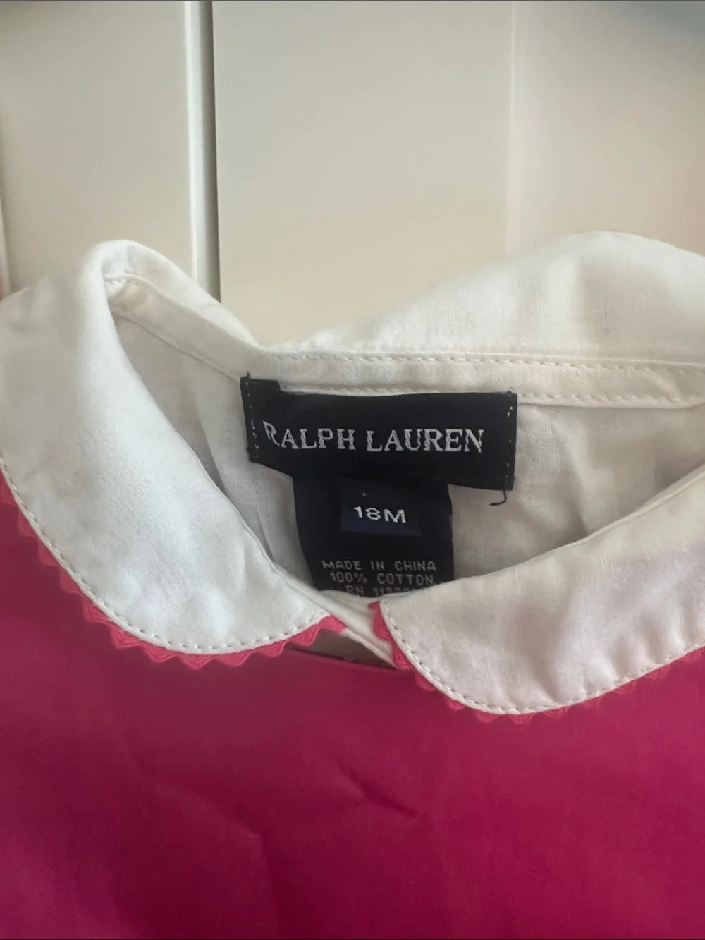 NWT RALPH LAUREN GIRL’S JUMPER AND BLOUSE SET -
